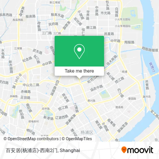 百安居(杨浦店)-西南2门 map