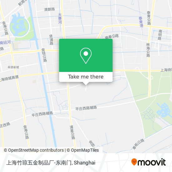 上海竹琼五金制品厂-东南门 map