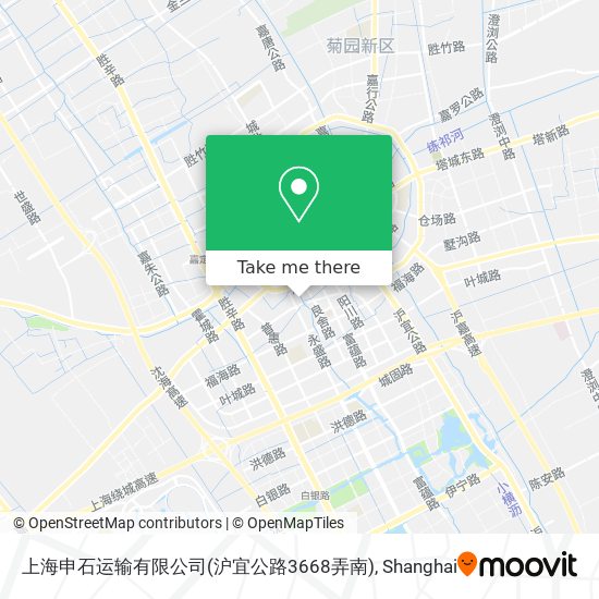 上海申石运输有限公司(沪宜公路3668弄南) map