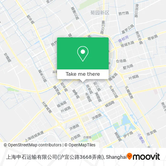 上海申石运输有限公司(沪宜公路3668弄南) map