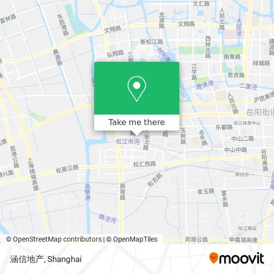 涵信地产 map
