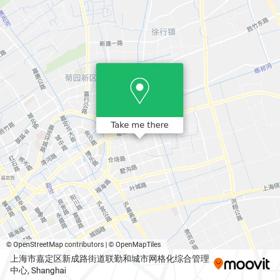 上海市嘉定区新成路街道联勤和城市网格化综合管理中心 map