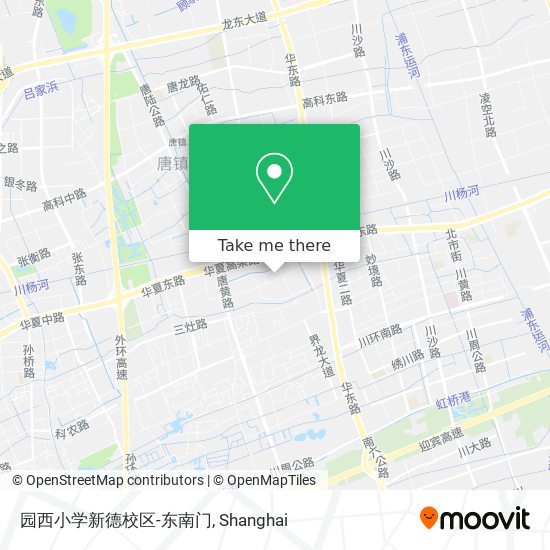 园西小学新德校区-东南门 map