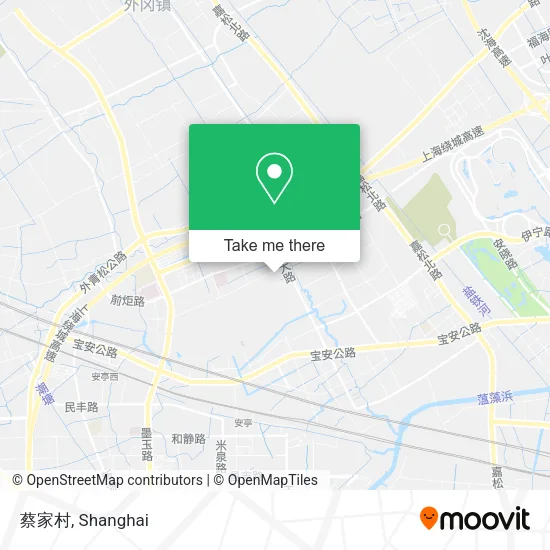蔡家村 map
