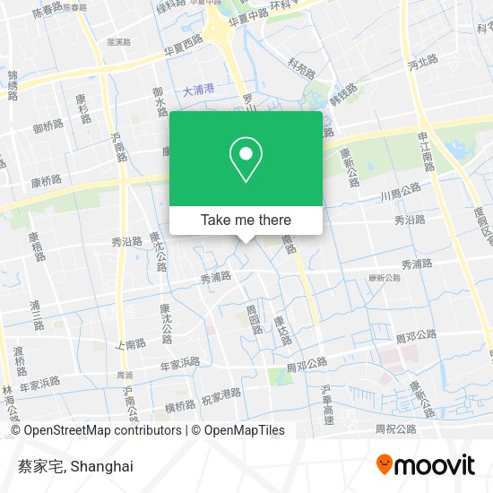 蔡家宅 map