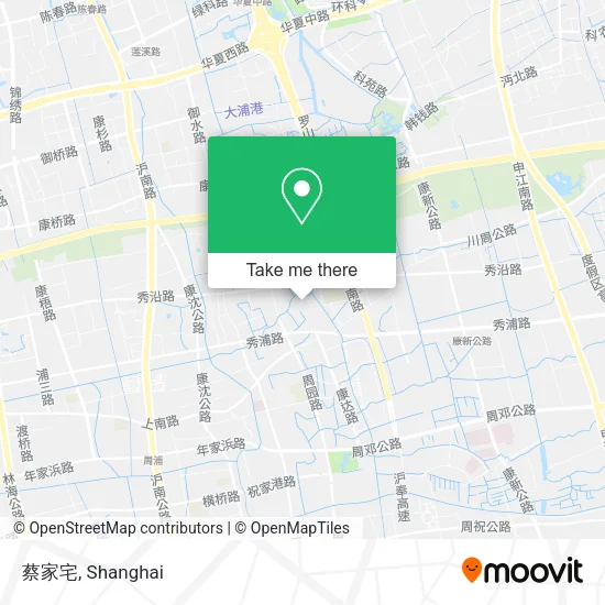 蔡家宅 map