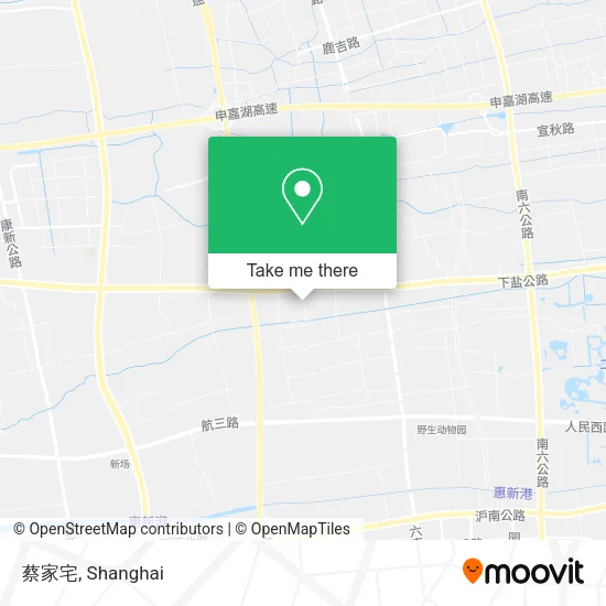 蔡家宅 map