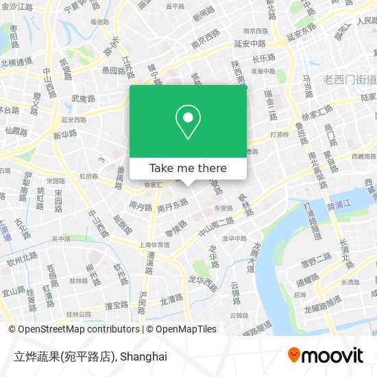 立烨蔬果(宛平路店) map