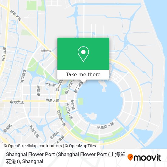 Shanghai Flower Port (Shanghai Flower Port (上海鲜花港)) map