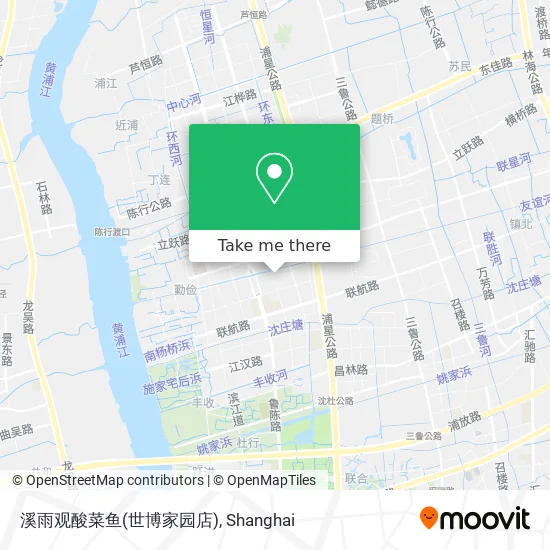 溪雨观酸菜鱼(世博家园店) map