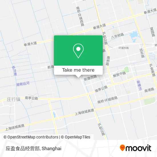 应盈食品经营部 map