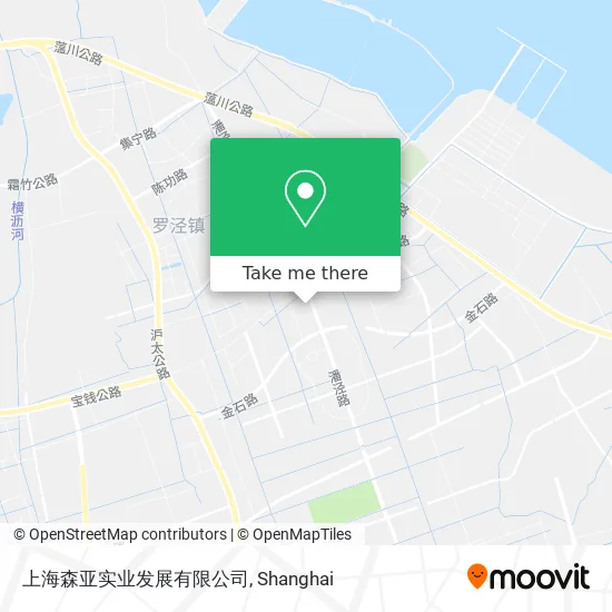 上海森亚实业发展有限公司 map