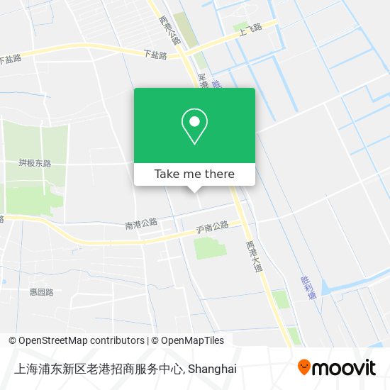 上海浦东新区老港招商服务中心 map