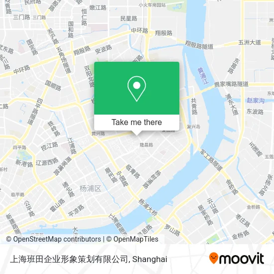 上海班田企业形象策划有限公司 map