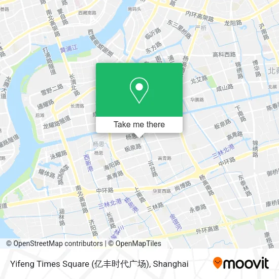 Yifeng Times Square (亿丰时代广场) map