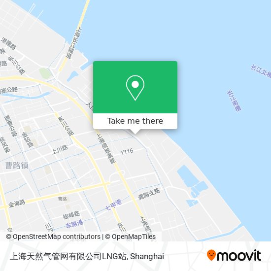 上海天然气管网有限公司LNG站 map