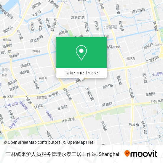 三林镇来沪人员服务管理永泰二居工作站 map
