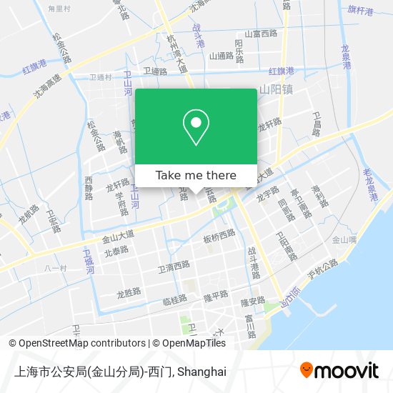 上海市公安局(金山分局)-西门 map