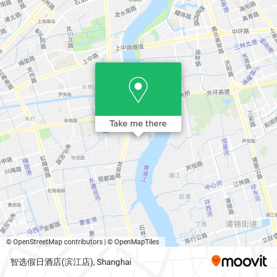 智选假日酒店(滨江店) map