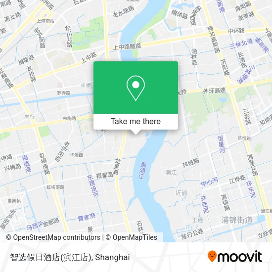 智选假日酒店(滨江店) map