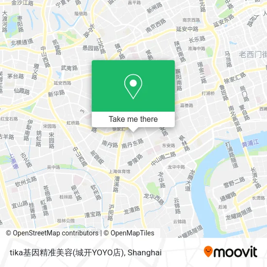 tika基因精准美容(城开YOYO店) map