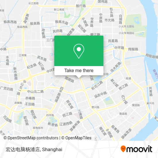 宏达电脑杨浦店 map