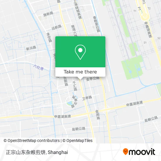 正宗山东杂粮煎饼 map