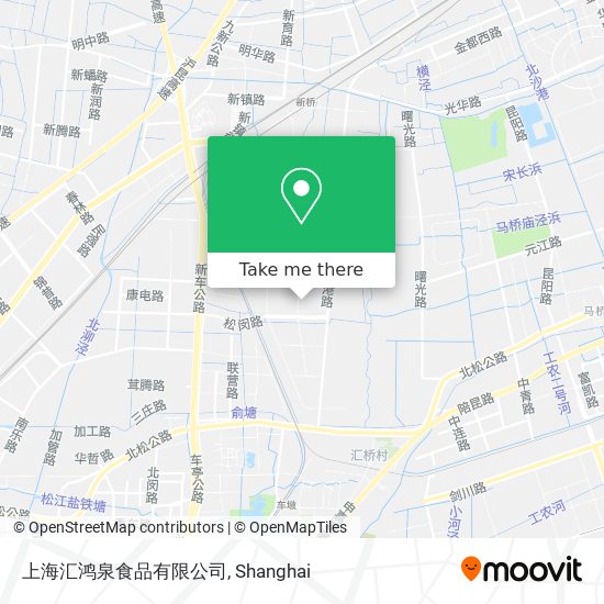 上海汇鸿泉食品有限公司 map