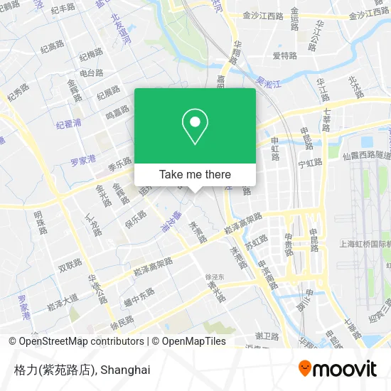 格力(紫苑路店) map