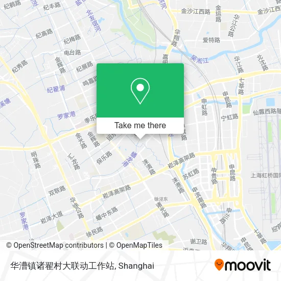 华漕镇诸翟村大联动工作站 map