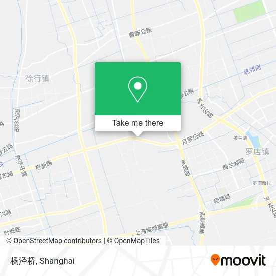 杨泾桥 map