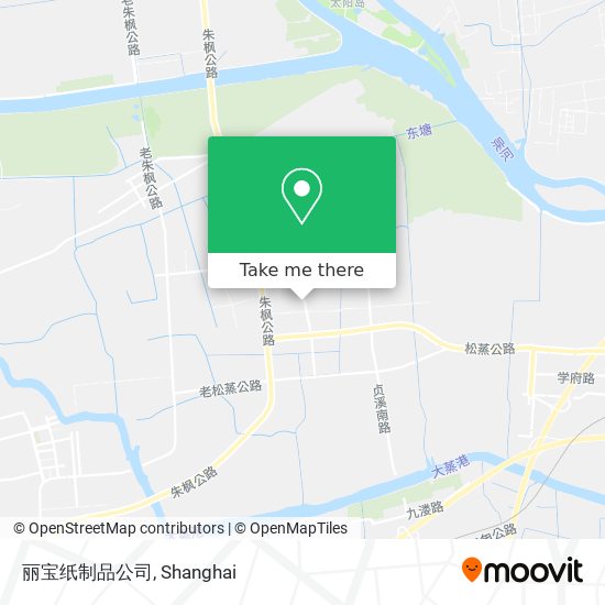 丽宝纸制品公司 map