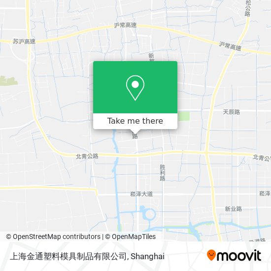 上海金通塑料模具制品有限公司 map