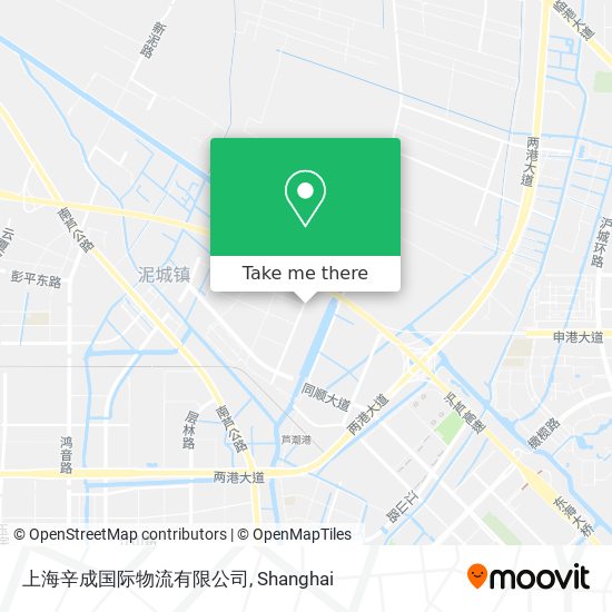 上海辛成国际物流有限公司 map