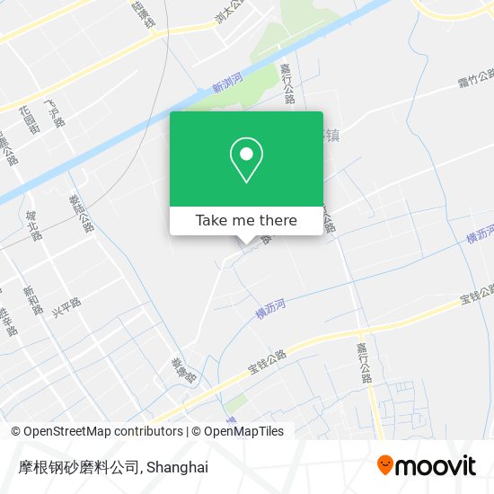 摩根钢砂磨料公司 map