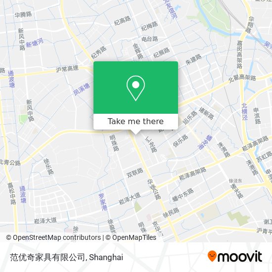 范优奇家具有限公司 map