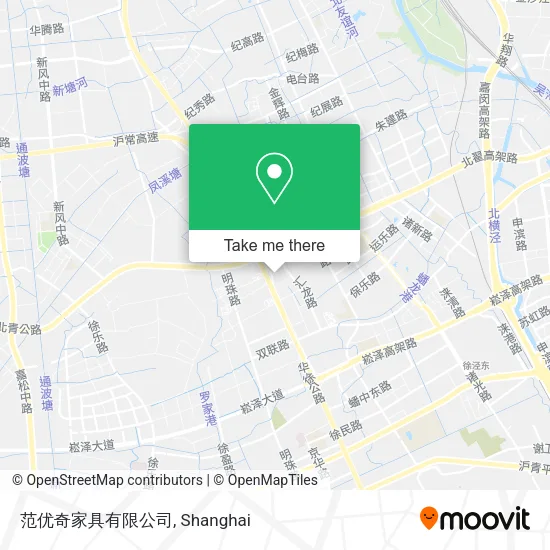范优奇家具有限公司 map