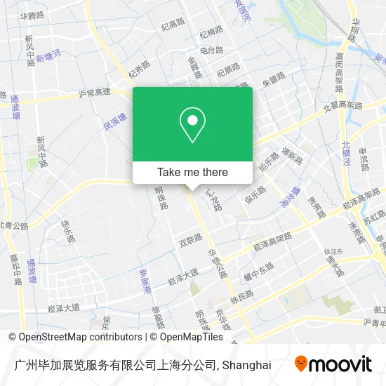 广州毕加展览服务有限公司上海分公司 map