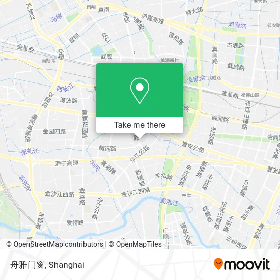 舟雅门窗 map
