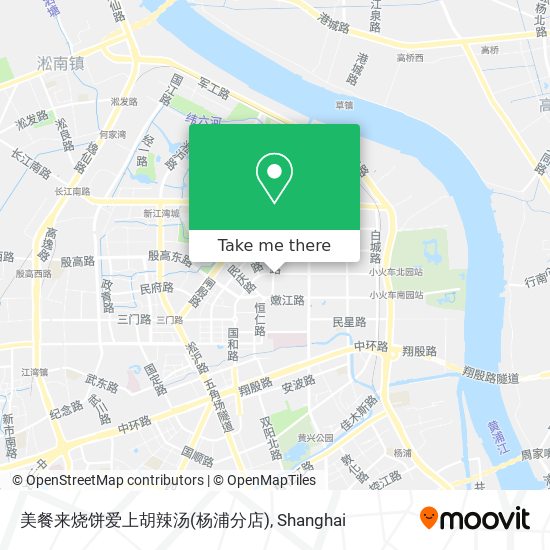 美餐来烧饼爱上胡辣汤(杨浦分店) map