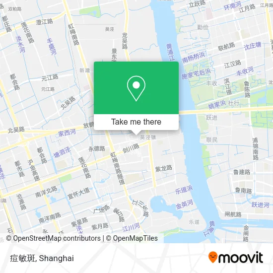 痘敏斑 map