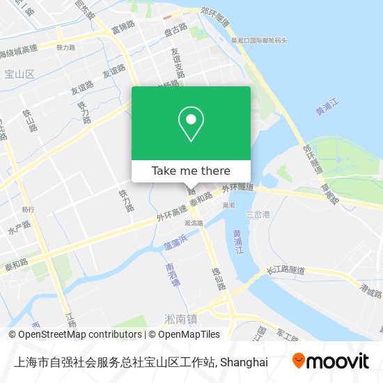 上海市自强社会服务总社宝山区工作站 map