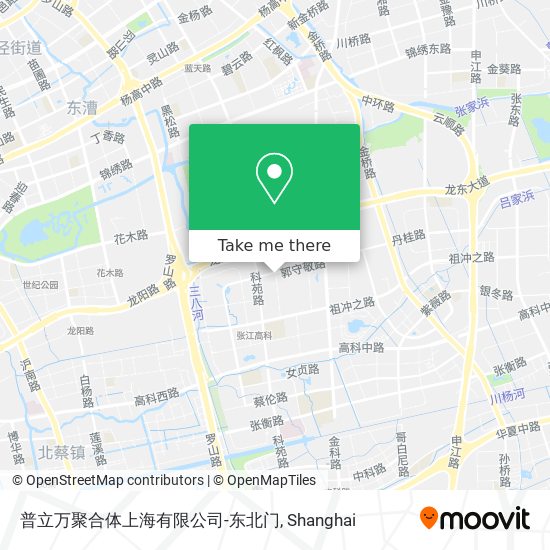 普立万聚合体上海有限公司-东北门 map