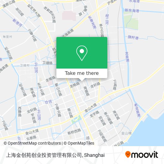 上海金创苑创业投资管理有限公司 map
