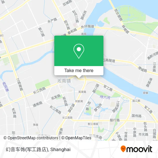 幻音车饰(军工路店) map