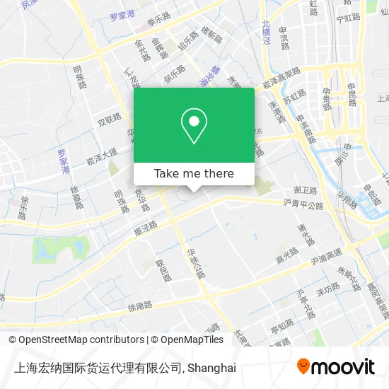 上海宏纳国际货运代理有限公司 map