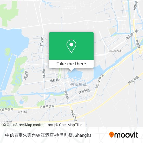 中信泰富朱家角锦江酒店-捌号别墅 map