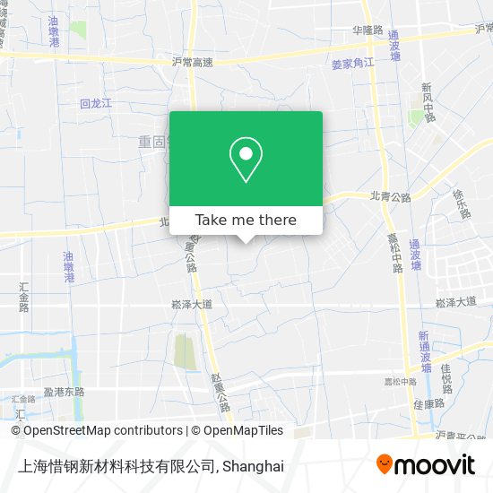 上海惜钢新材料科技有限公司 map
