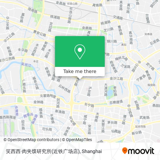 笑西西·肉夹馍研究所(近铁广场店) map