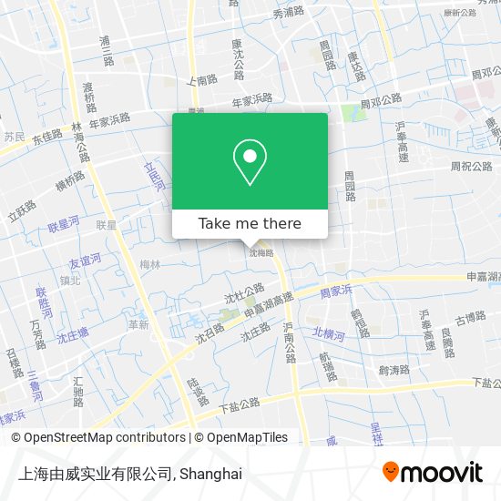 上海由威实业有限公司 map